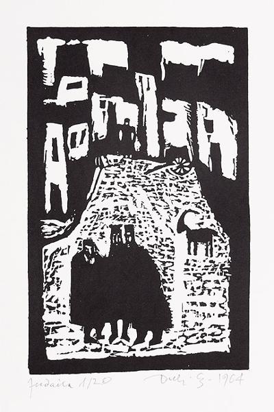 RYCINA 15 Z CYKLU „JUDAICA”, 1964