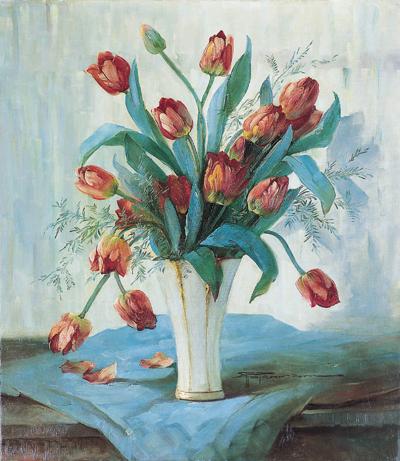 CZERWONE TULIPANY