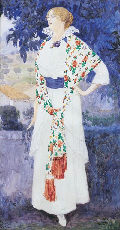 PORTRET ZOFII, ŻONY ARTYSTY, 1916