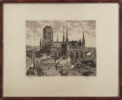 KOśCIół NMPANNY W GDAńSKU, PRZED 1945