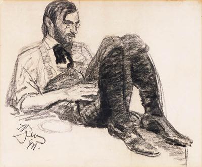 PORTRET MŁODEGO MĘŻCZYZNY, 1911