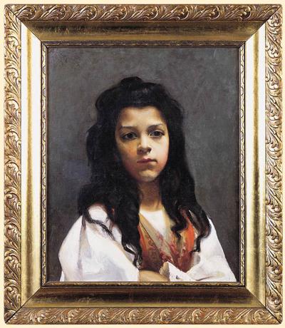 PORTRET DZIEWCZYNKI, OK. 1900