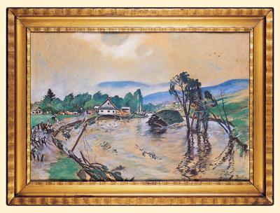 POWÓDŹ W BYSTREJ, 1916