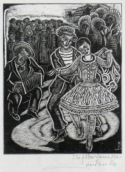TANIEC NA ULICY, 1936