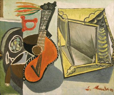 MARTWA NATURA Z GITARĄ, OK. 1955