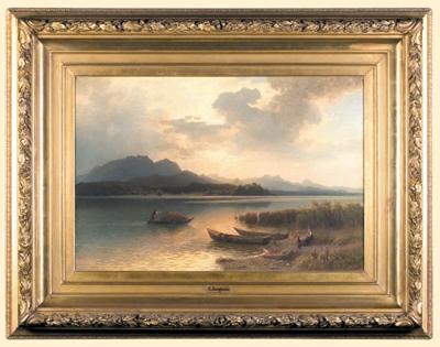 WIECZÓR NAD JEZIOREM, PO 1860