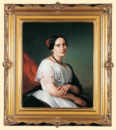 PORTRET KATARZYNY JAHN, 1849