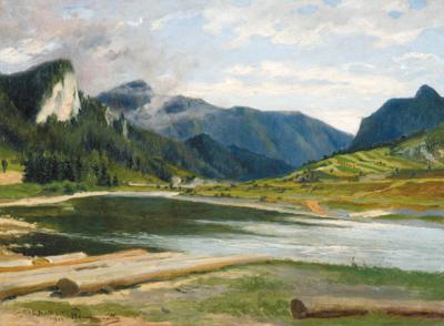 DUNAJEC W PIENINACH, 1911