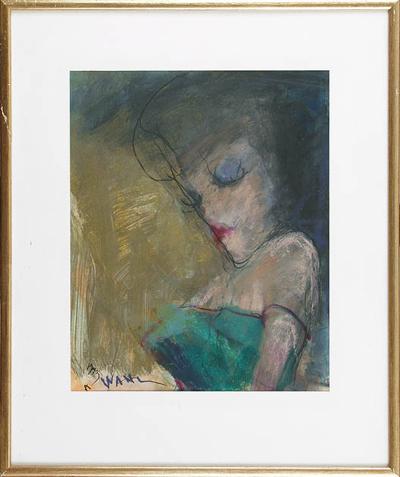POPIERSIE KOBIETY W ZIELONEJ SUKNI, 1993