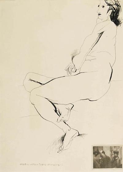 AKT SIEDZĄCY, 1950