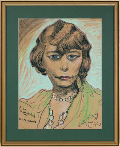 PORTRET MARII SUCHOŃ, 23 IV 1930