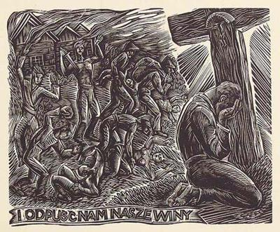 ILUSTRACJA DO OJCZE NASZ, 1950