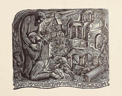 ILUSTRACJA DO OJCZE NASZ, 1950