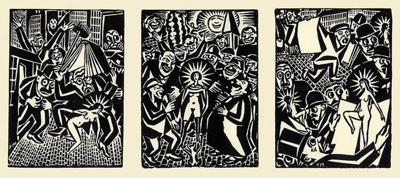 TRZY RYCINY Z CYKLU IDEA, 1920
