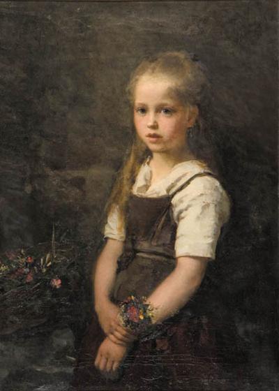 MAłA KWIACIARKA, 1873