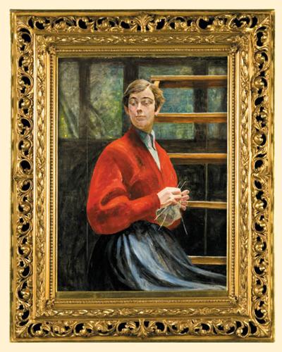 W PRACOWNI ARTYSTY. PORTRET DZIEWCZYNY, 1922