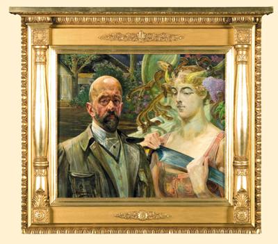 AUTOPORTRET Z THANATOSEM (Z MEDUZą), 1920