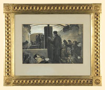 W WAGONIE III KLASY W ROSJI, 1887