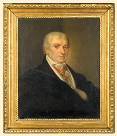 PORTRET MężCZYZNY Z ORDEREM LEOPOLDA, 1829
