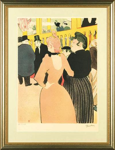 AU MOULIN ROUGE: LA GOULUE ET LA MôME FROMAGE