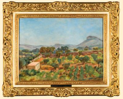 WIDOK Z WINNICY W CASSIS, 1928