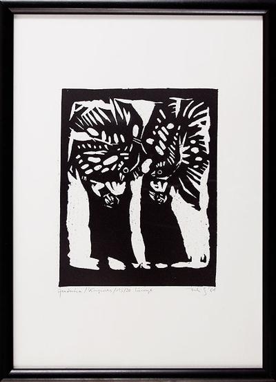 KAPORES,  Z CYKLU JUDAICA, 1964