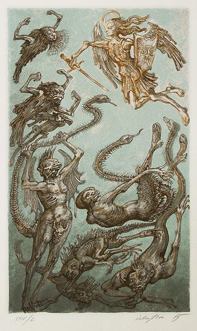 ILUSTRACJA DO „APOKALIPSY”, 1985