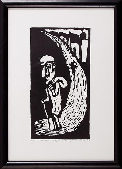 KULAWY FISZKE, Z CYKLU JUDAICA, 1964