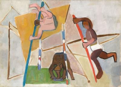 SKOK O TYCZCE, OK. 1948