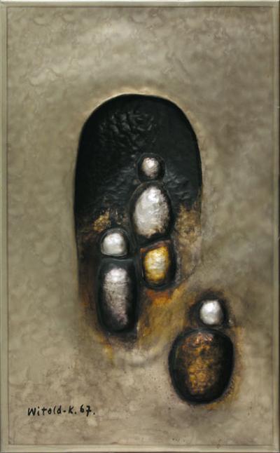 RELIEF METALOWY, 1967