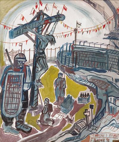CHRYSTUS I ZOMO, 1990