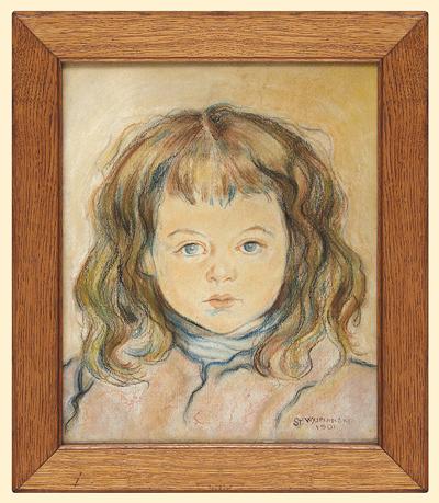 PORTRET MAŁEJ JÓZI, 1901