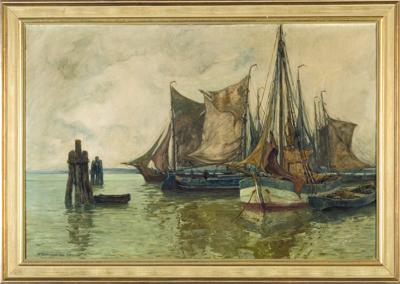 KUTRY RYBACKIE W PORCIE, 1923