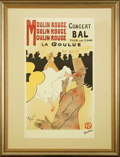PLAKAT: MOULIN ROUGE. CONCERT. BAL