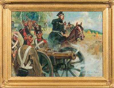 ARTYLERIA NA POZYCJI, 1940
