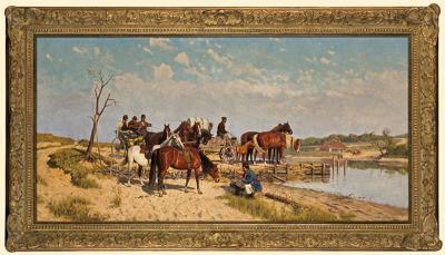 W OCZEKIWANIU NA PROM, 1885