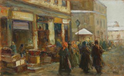 RYNEK WE LWOWIE, LATA 1920-1930
