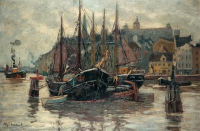 PORT W SZCZECINIE, OK. 1930