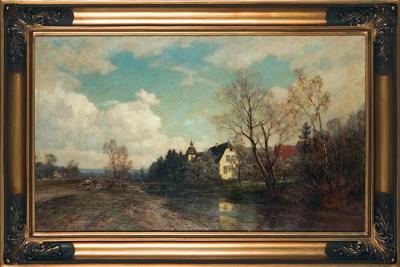 PAŁAC NAD WODĄ, OK. 1880