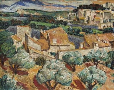 WIDOK AWIGNONU, OK. 1930