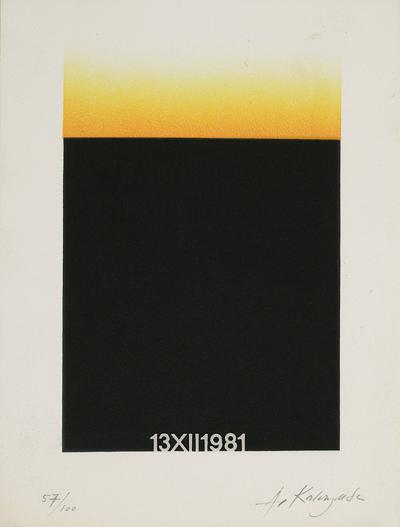 13 XII 1981, 1991