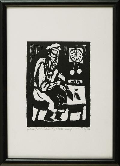 MŁOTECZKU BIJ, Z CYKLU JUDAICA, 1964