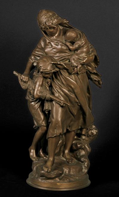 RYBACZKA Z DZIEĆMI, 1884