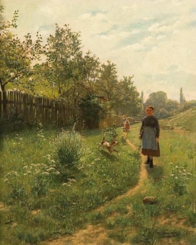 LETNI SPACER, 1890