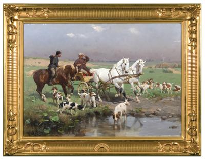 WYJAZD NA POLOWANIE, 1889