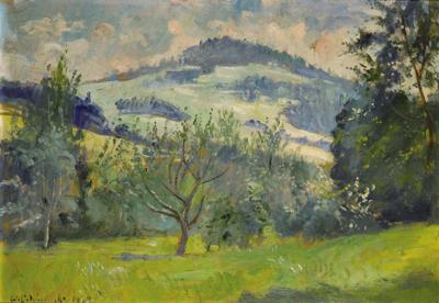PEJZAŻ PODGÓRSKI, 1939 (?)