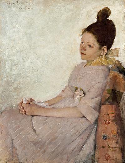 ZADUMANA DZIEWCZYNKA, 1889