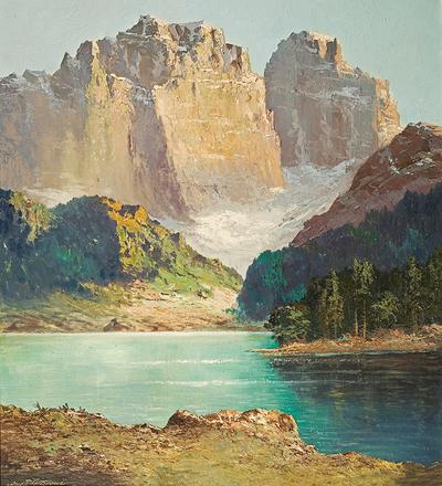 JEZIORO ALPEJSKIE, PO 1940