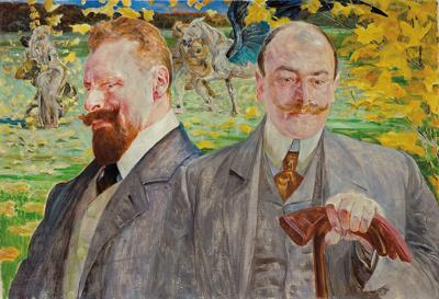JESIENIĄ. PORTRET PODWÓJNY, OK. 1906