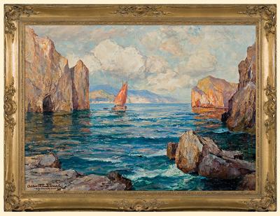 SKALISTE BRZEGI CAPRI, OK. 1920